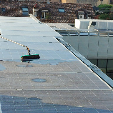 Pulizia Pannelli fotovoltaici a Biella